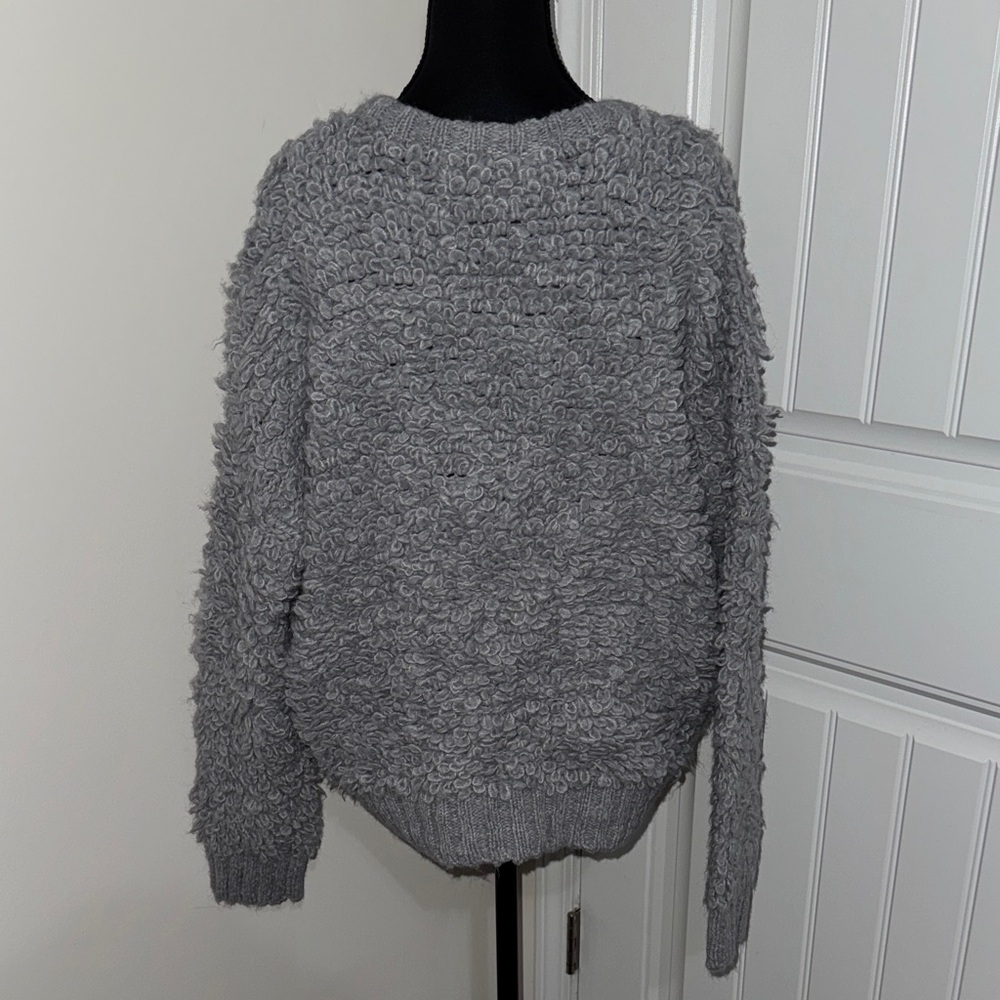 Michael Kors Textured Gray Sweater - Picture 4 of 6